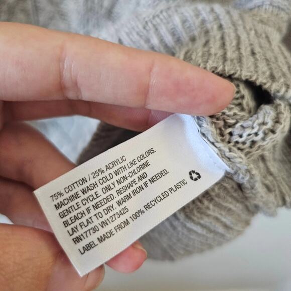 Mossimo Grey Marled Sweater - Picture 4 of 5